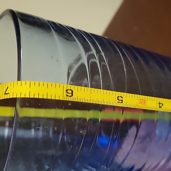 Libbey blue Sirrus set of 3 drinking glasses. Highly desirable. No call outs - Picture 7 of 7